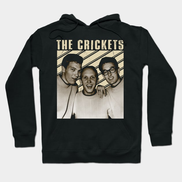 Chirping into Rock History The Crickets' Beat Hoodie by Mckenna Paucek